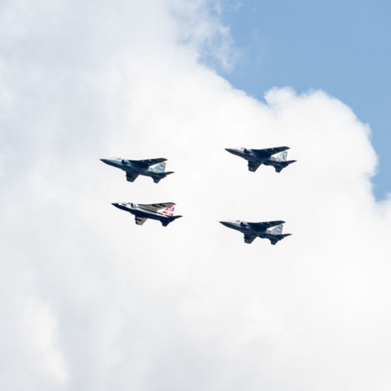 Vojni avioni nadletaće Beograd od danas do 20. septembra