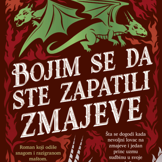 Knjiga koja isijava magijom: „Bojim se da ste zapatili zmajeve“ Pitera S. Bigla u prodaji