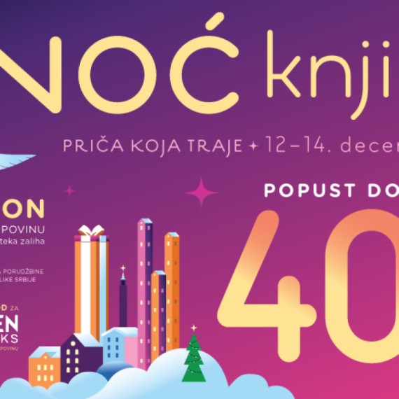 Noć knjige od 12. do 14. decembra!