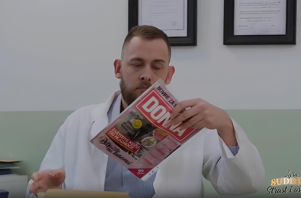 Igra sudbine: Strast i osveta - Subota, 20. decembar - U magazinu Donna izlazi članak o doktoru Vujoševiću