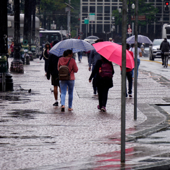 RHMZ izdao upozorenje za područje Srbije na obilne padavine danas i sutra