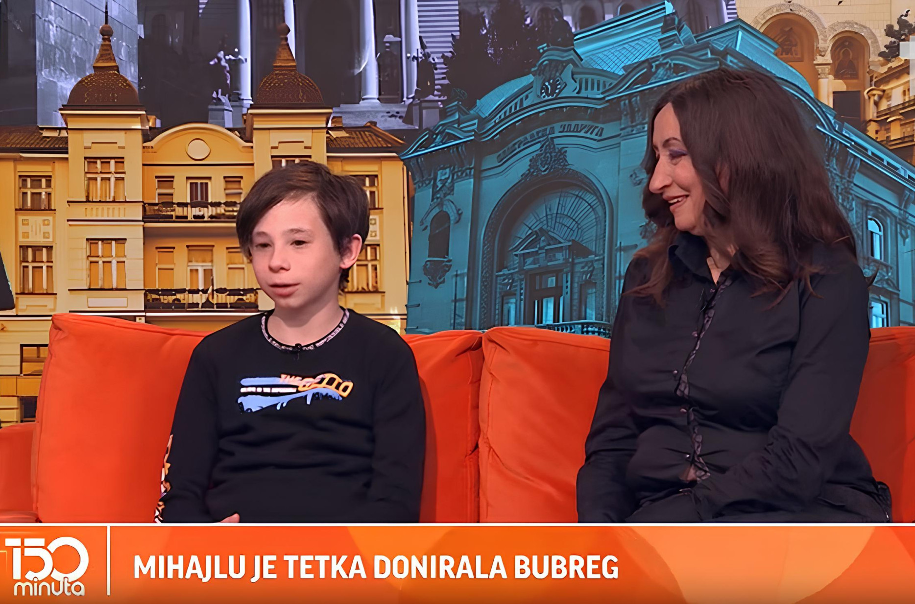 Šta biste sve uradili za svoje najbliže? Da li biste im dali deo sebe kako biste im spasili život? Mali Mihajlo i njegova tetka Milena imaju odgovor VIDEO