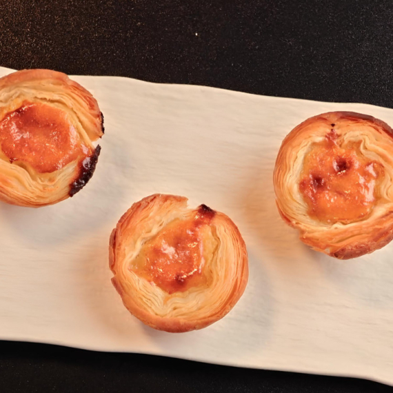 PASTEL DE NATA - Kolač od lisnatog testa sa filom