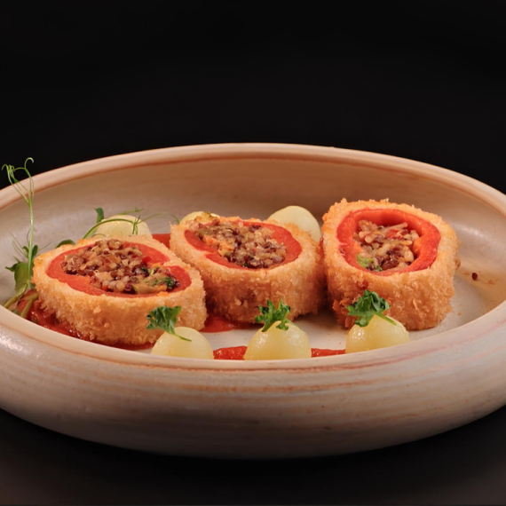 Vegetarijanske punjene paprike po recepturi polufinalistkinje 5. sezone "MasterChef Srbija"