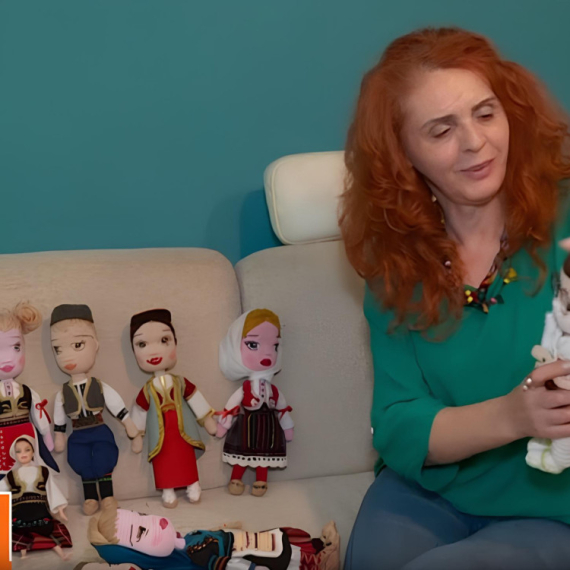 Violeta je ljubav prema folkloru pretočila u ručni rad – i to kakav! Nedavno je izradila i jednu posebnu LUTKU... (VIDEO)