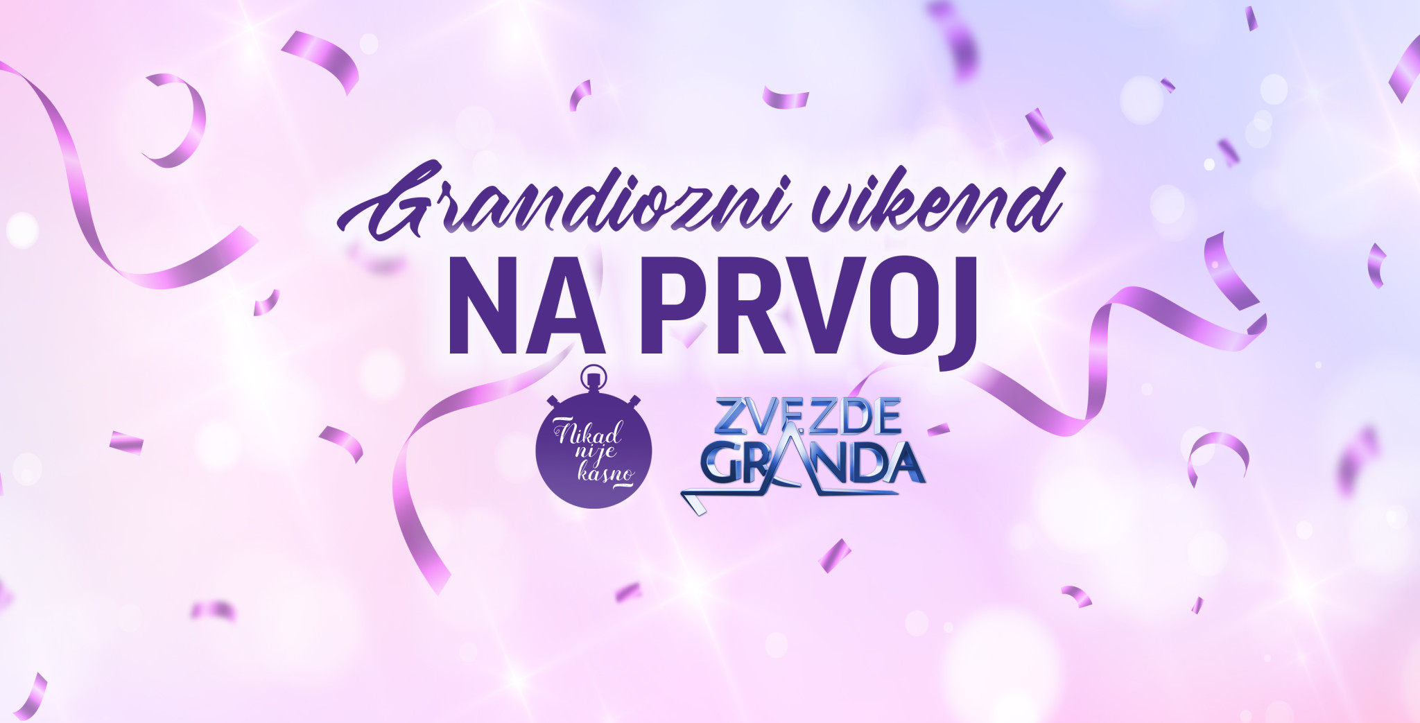 Grandiozni vikend na Prvoj televiziji!