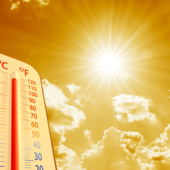 RHMZ objavio upozorenje za područje Srbije na veoma visoku temperaturu