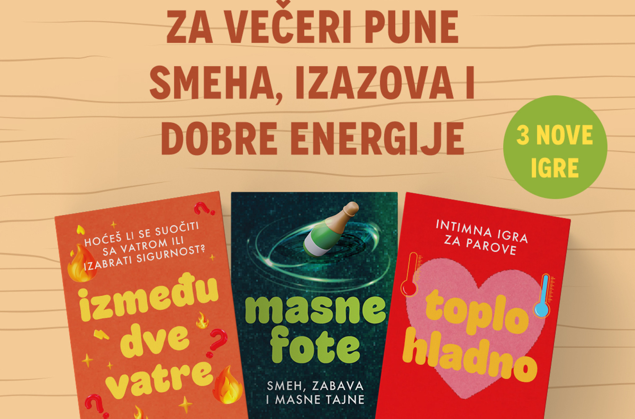 Od drvenog Egipta do Netflixa: Ove društvene igre najbrže zamenjuju telefon