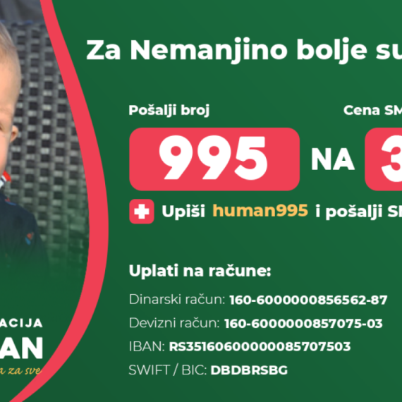POMOZIMO NEMANJI koji je usled kasne komplikacije infekcijom virusa malih boginja zadobio bolest mozga - SSPE