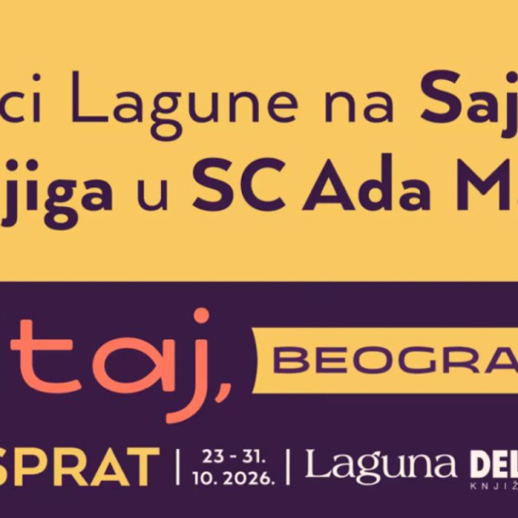 Pisci Lagune na Sajmu knjiga u SC Ada Mall