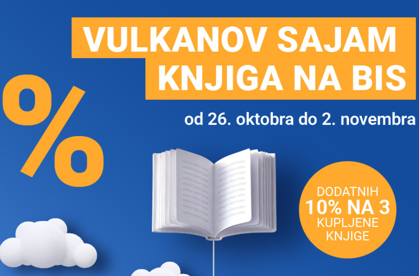 Vi ste tražili, mi smo poslušali: Vulkanov sajam knjiga nastavlja se na bis!