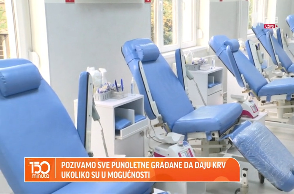 Institut za transfuziju krvi poziva sve punoletne građane da daju krv!