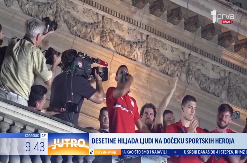 Doček srpskih olimpijaca