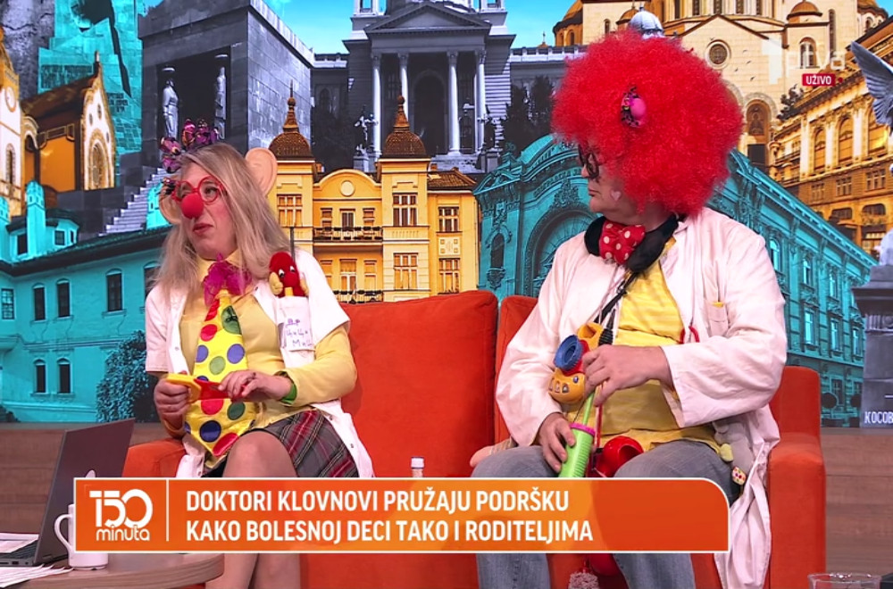Doktorka Mica i doktor Guza izmamljuju osmehe kod dece kada im nije do toga!