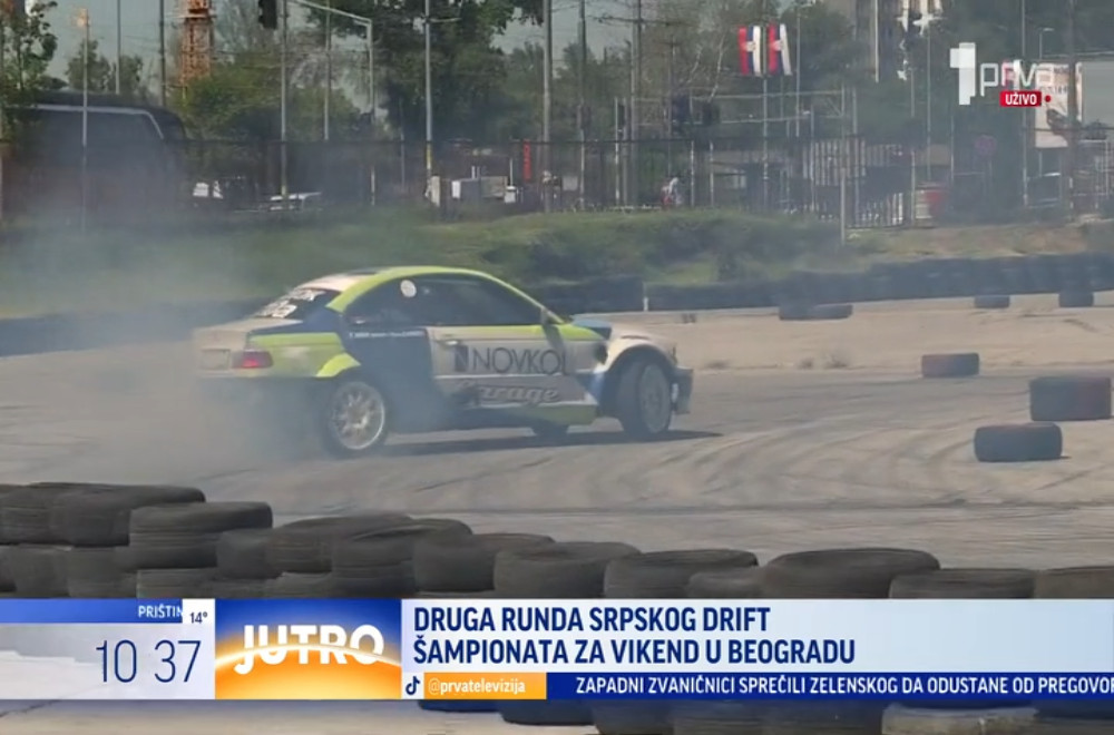 Druga runda Srpskog drift šampionata za vikend u Beogradu