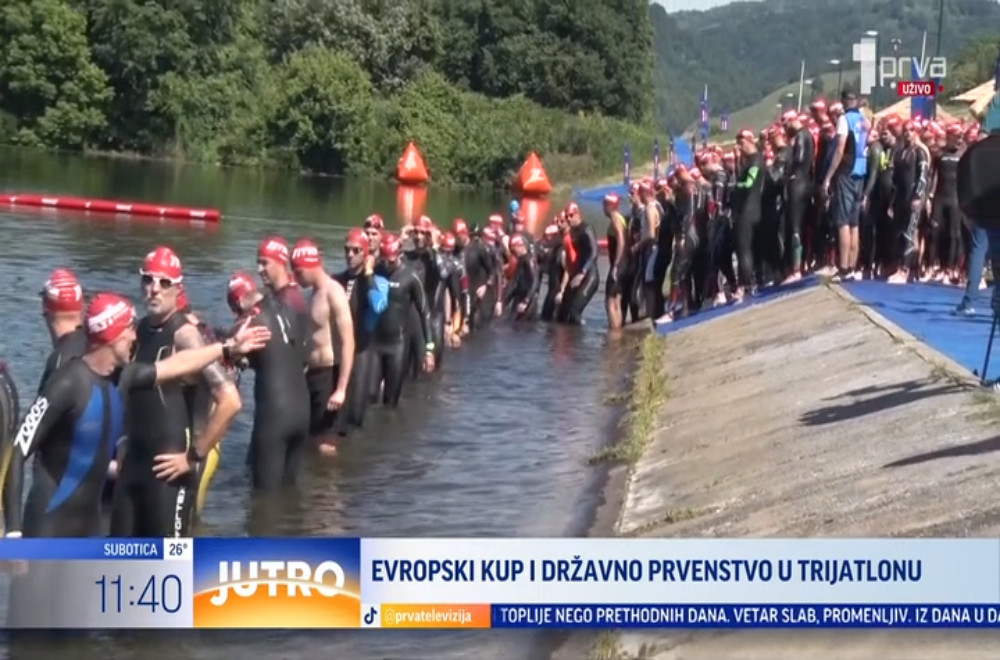 Evropski kup i državno prvenstvo u trijatlonu na Srebrnom jezeru