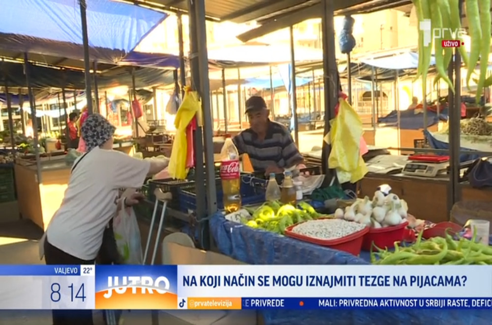 Koliko košta iznajmljivanje tezge na beogradskim pijacama?