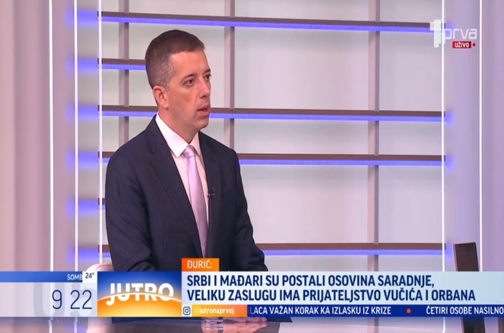 Gost: Marko Đurić, ministar spoljnih poslova