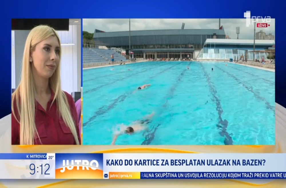 Kako Beograđani mogu da dobiju karticu za besplatan ulaz na bazene?