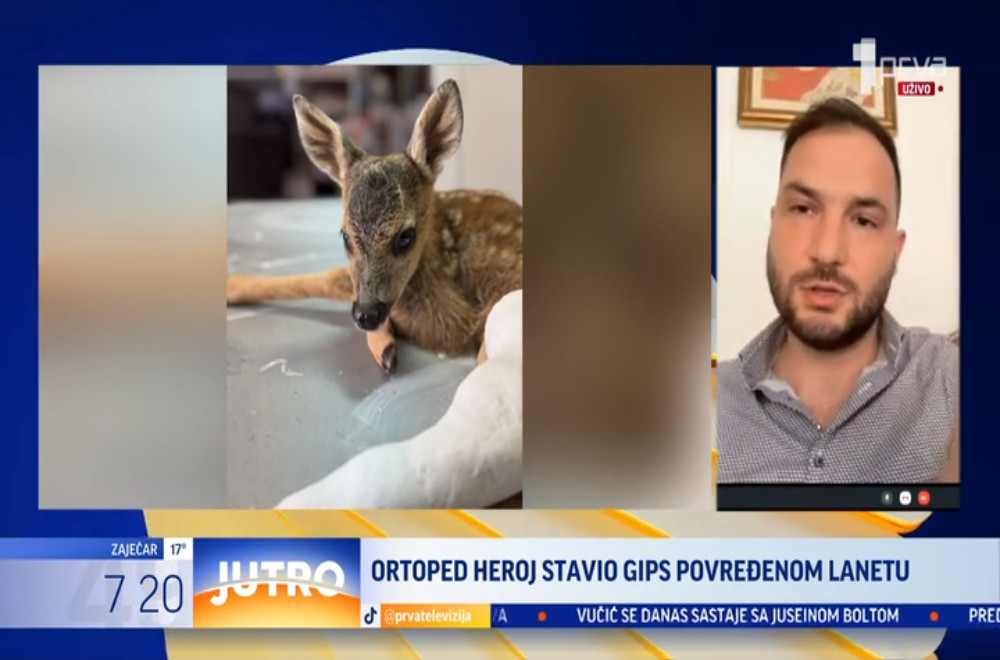 Doktor obavio nesvakidašnju intervenciju kako bi pomogao lanetu