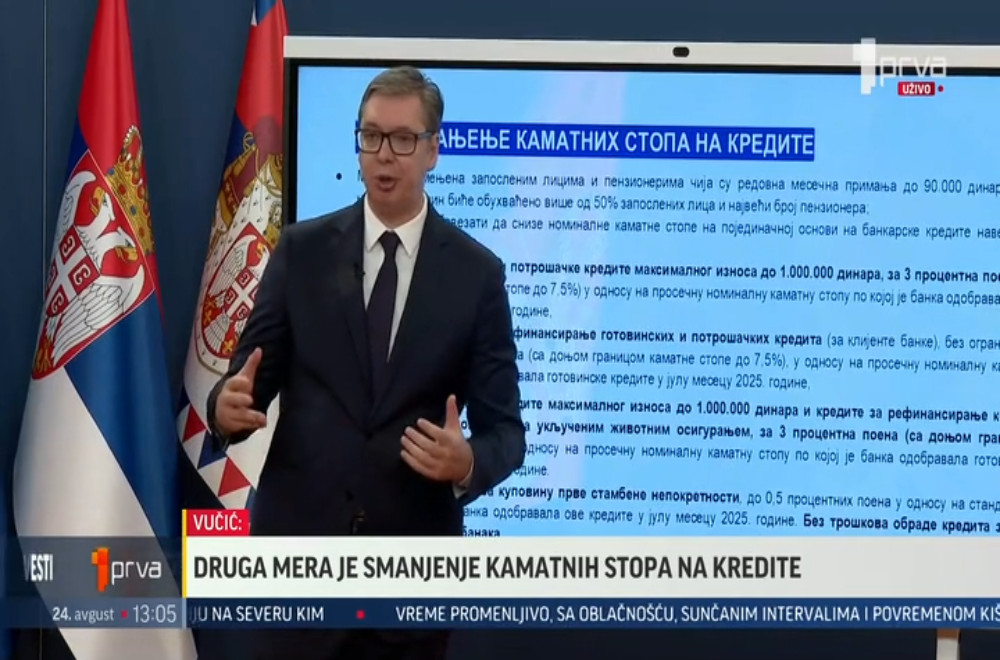 Vesti u 13h - 24.08.2025.
