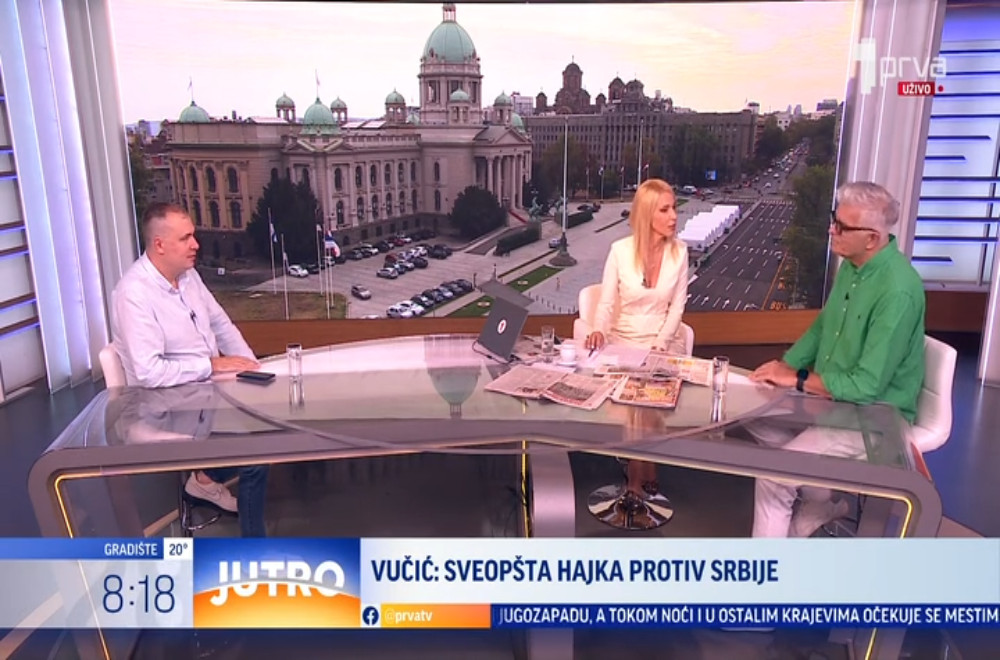 Prelistavanje štampe sa Bojanom Bilbijom i Nebojšom Krstićem