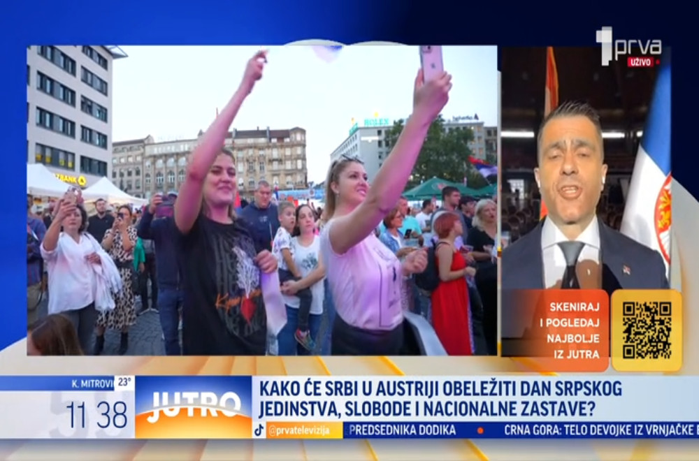 Kako će Srbi u Austriji obeležiti Dan srpskog jedinstva, slobode i nacionalne zastave?