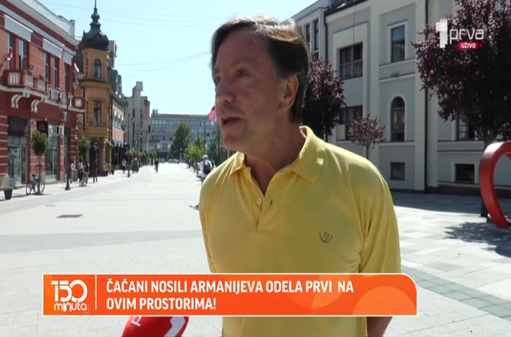 Kako je čuveni Armani „stigao“ u Čačak?