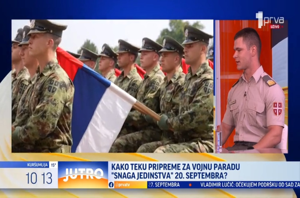 Kako teku pripreme za vojnu paradu „Snaga jedinstva“?