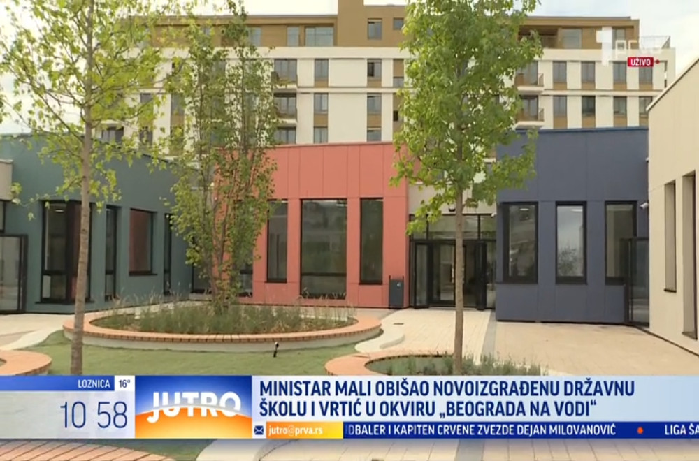 Novoizgrađena državna škola i vrtić u okviru Beograda na vodi