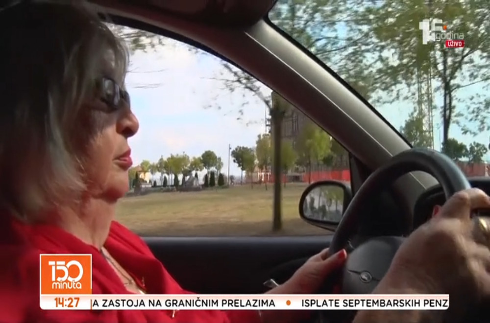 Baka Ljubica je bila prva žena vozač u Aleksandrovcu