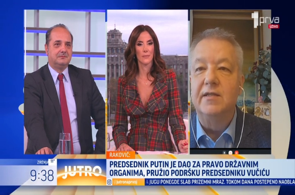 Vladimir Putin govorio o pokušaju obojene revolucije u Srbiji