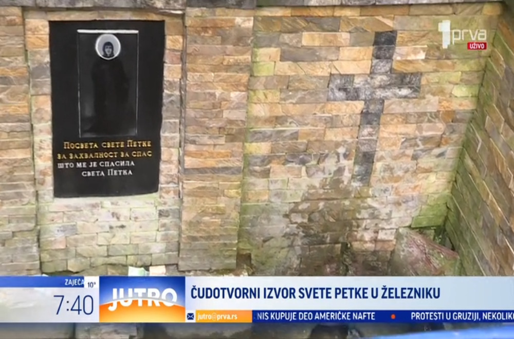 Čudotvorni izvor Svete Petke u Železniku