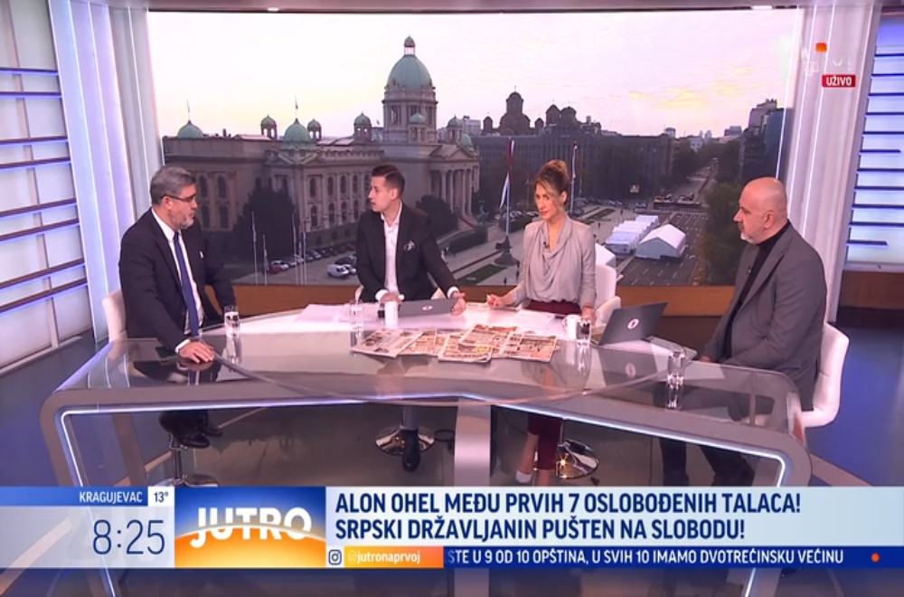 Prelistavanje štampe sa Nemanjom Starovićem i Milošem Garićem