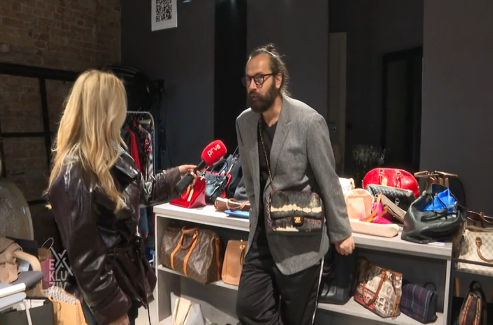 Dušan Kaličanin i njegova kolekcija dizajnerskih tašni!