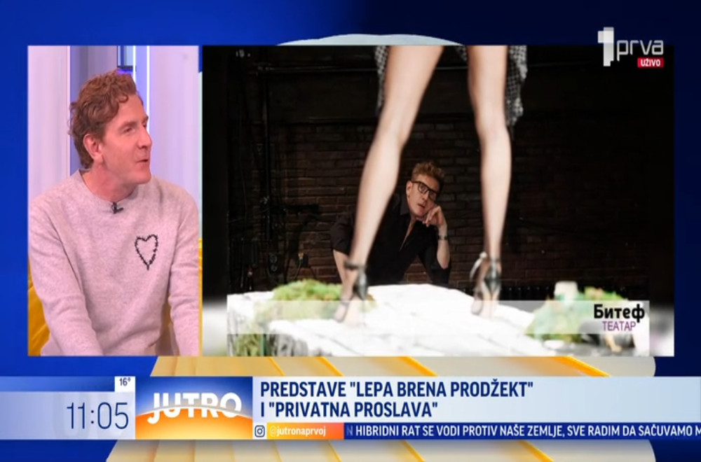 Glumac Vladimir Aleksić predstavio dve zanimljive predstave