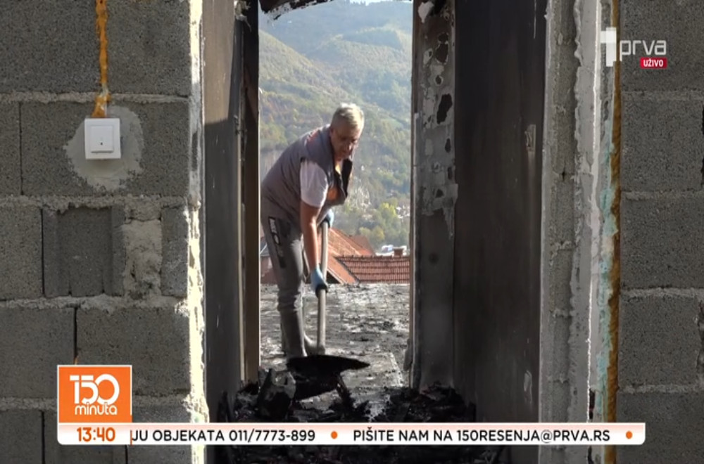 Porodici Mašović koja je u velikom požaru ostala bez kuće potrebna je pomoć