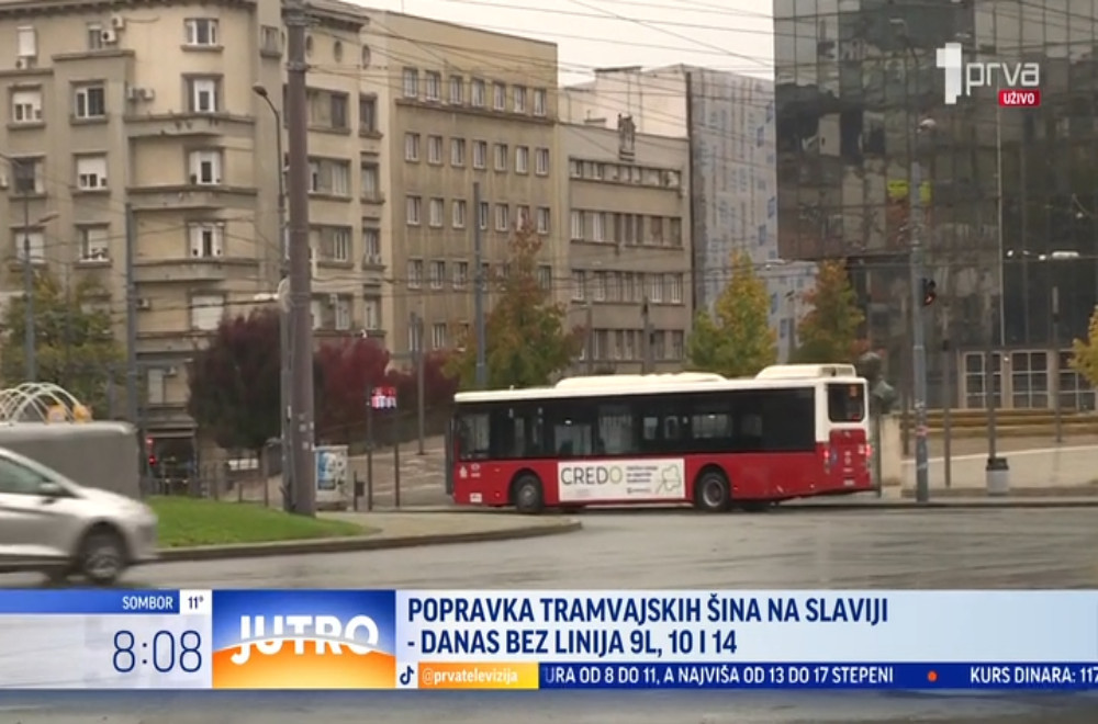 Radovi na kružnom toku Slavija – šta je sa tramvajima?