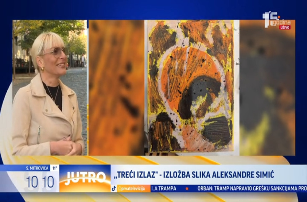 Treća izložba slika Aleksandre Simić