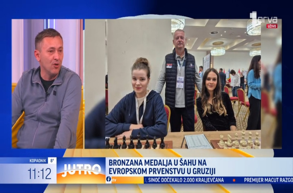 Gost: Ivan Ivanišević, selektor šahovske reprezentacije Srbije