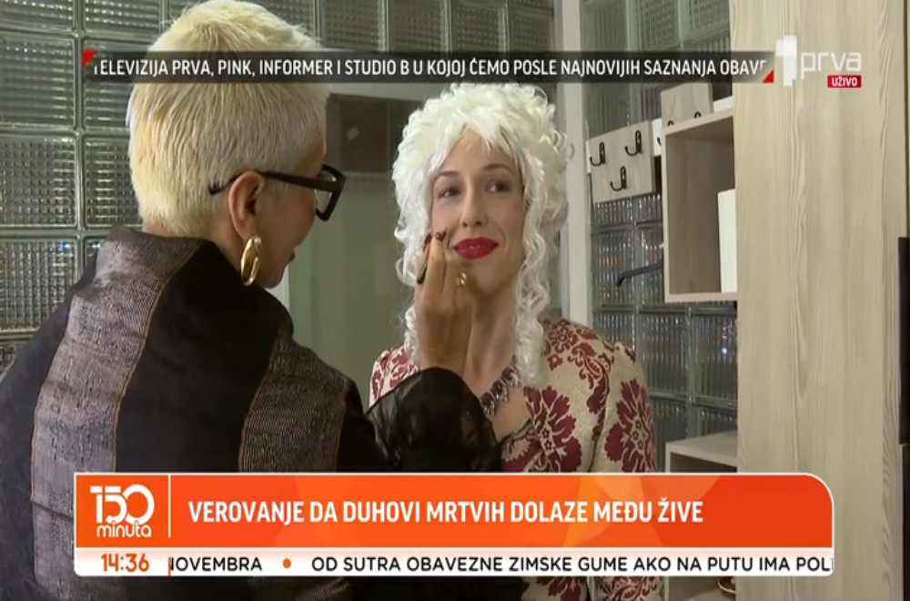 Naša Andrijana Radičević priprema se za Noć veštica