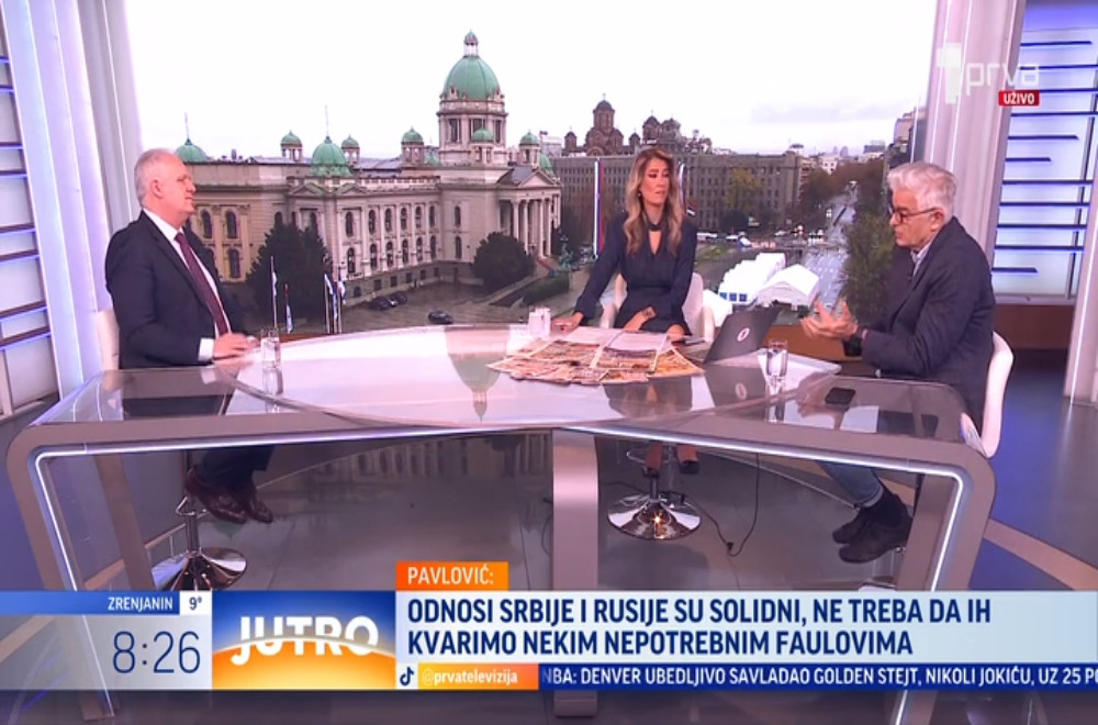 Prelistavanje štampe sa Brankom Pavlovićem i Nebojšom Krstićem