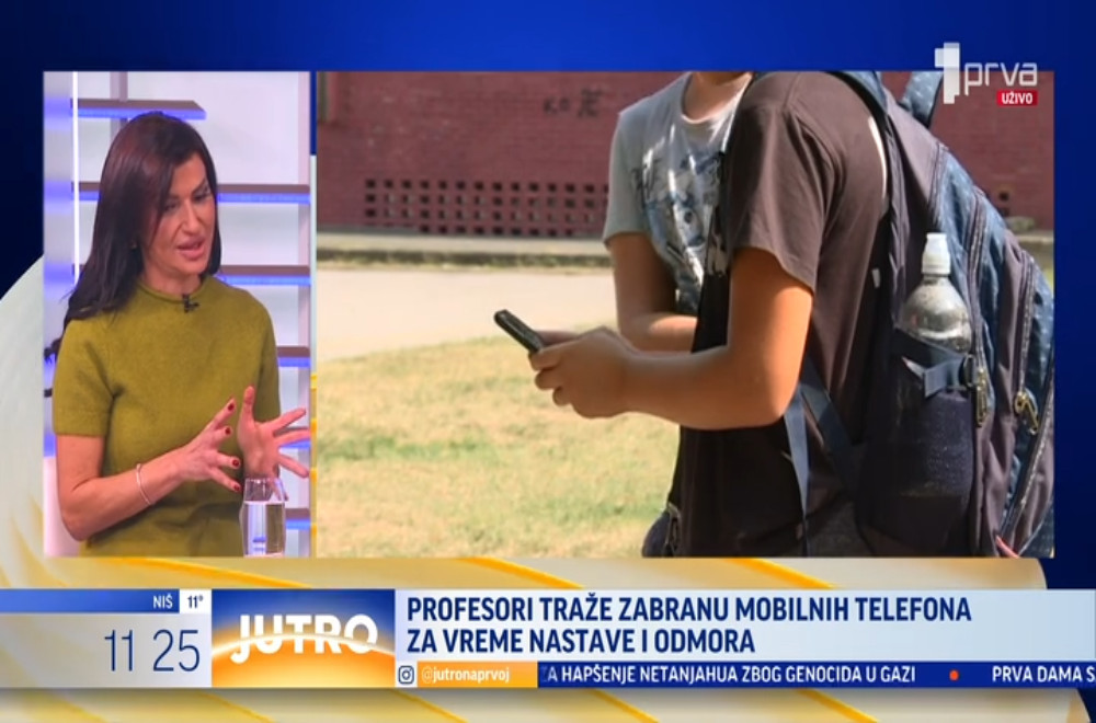 Zabrana korišćenja mobilnih telefona za vreme nastave i odmora?