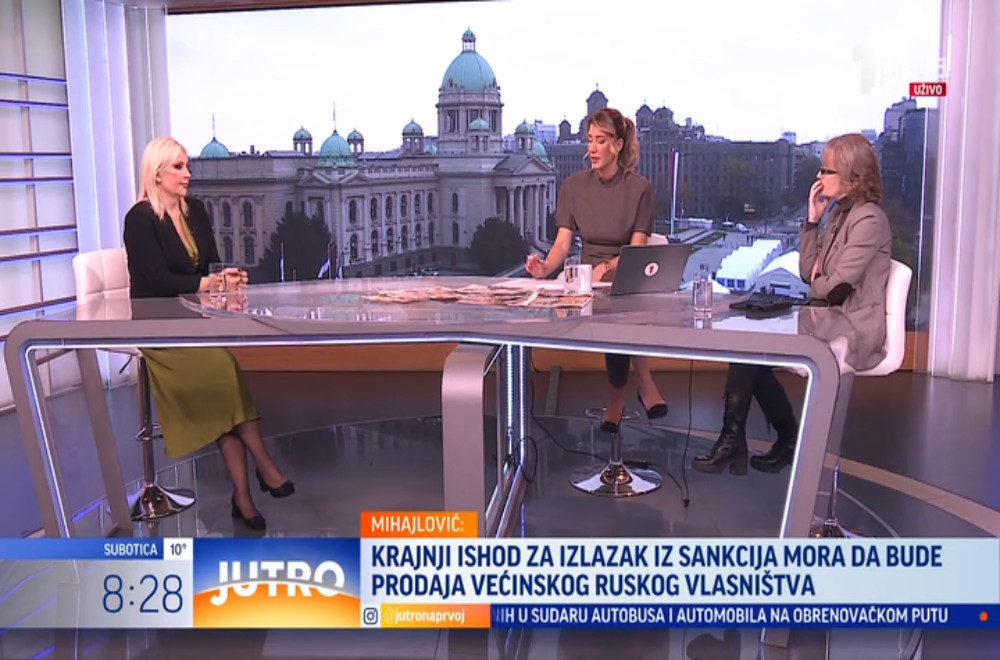 Prelistavanje štampe sa Zoranom Mihajlović i Marinom Raguš