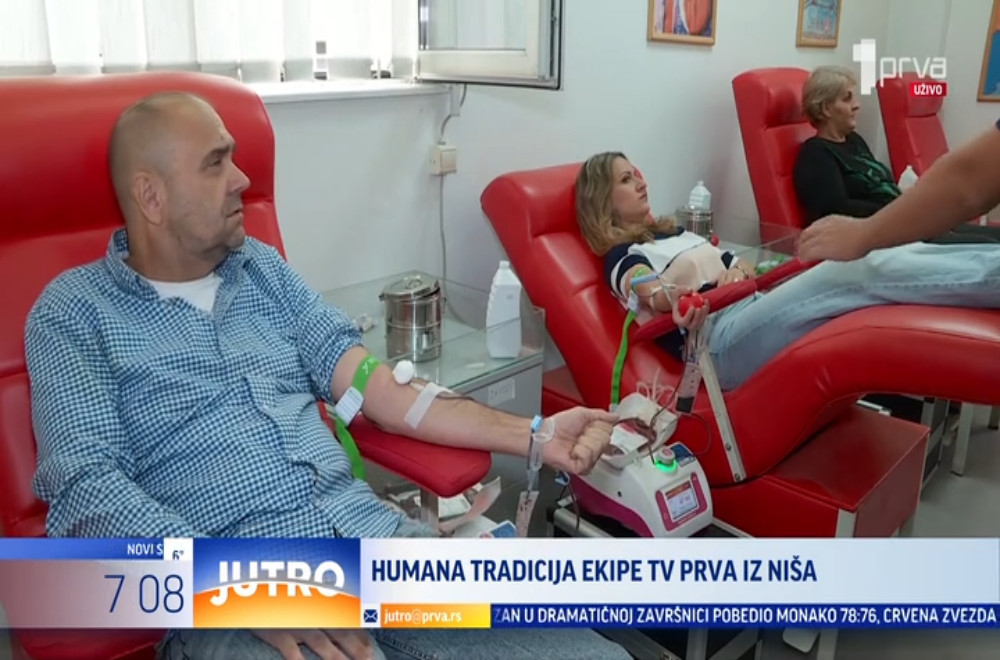 Akcija dobrovoljnog davanja krvi u Nišu