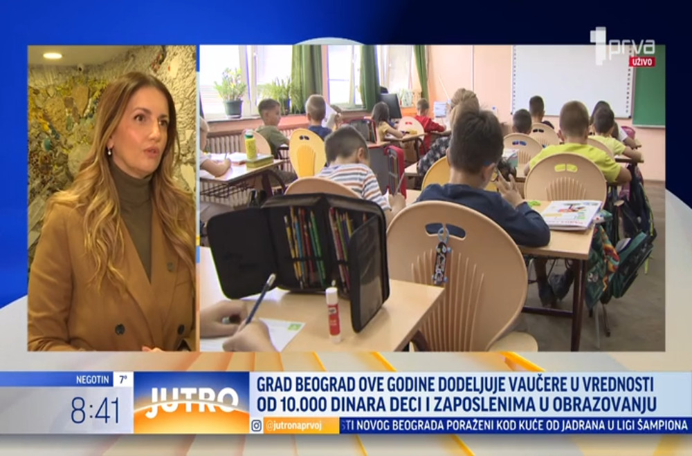 Grad Beograd i ove godine dodeljuje vaučere deci i zaposlenima u obrazovanju