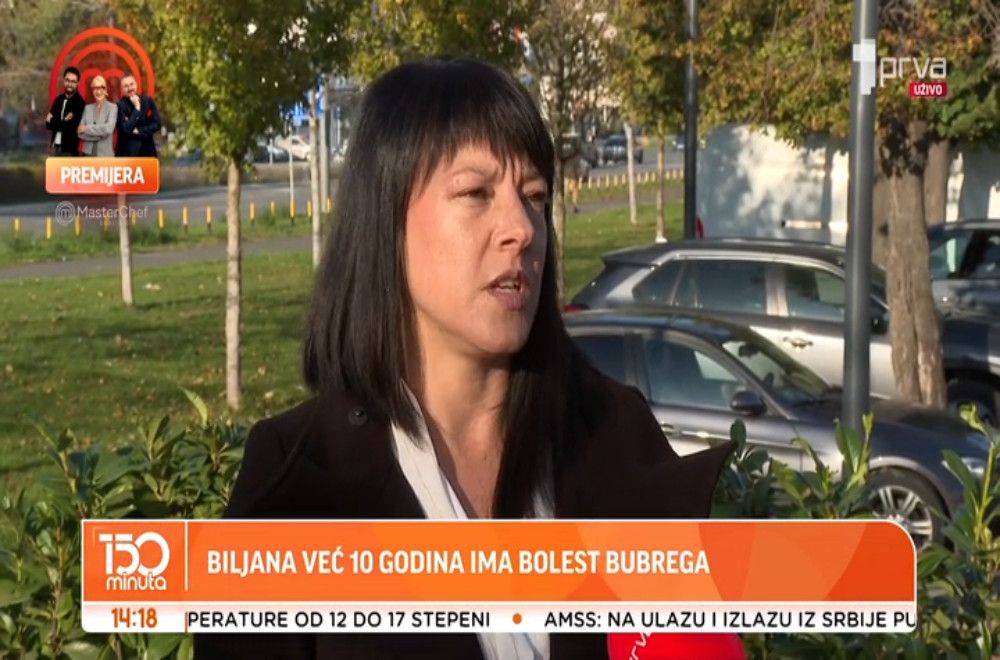 Biljana je pre 10 godina dobila dijagnozu - hronična bubrežna insuficijencija