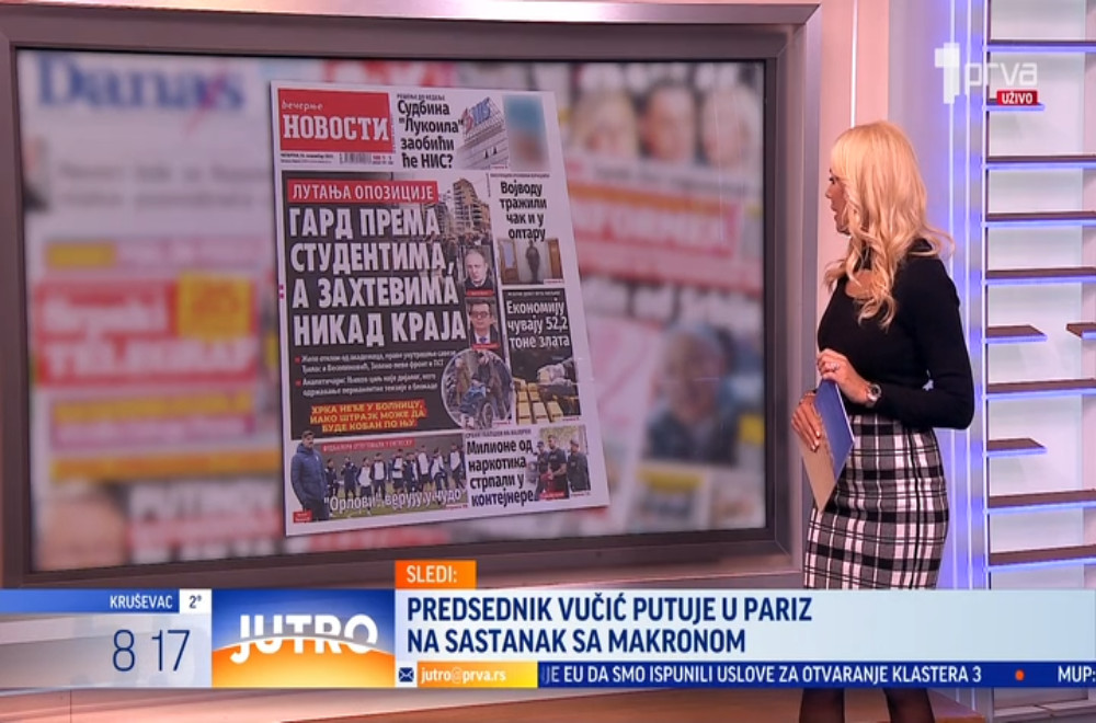 Prelistavanje štampe sa Markom Miškeljinom i Milovanom Drecunom