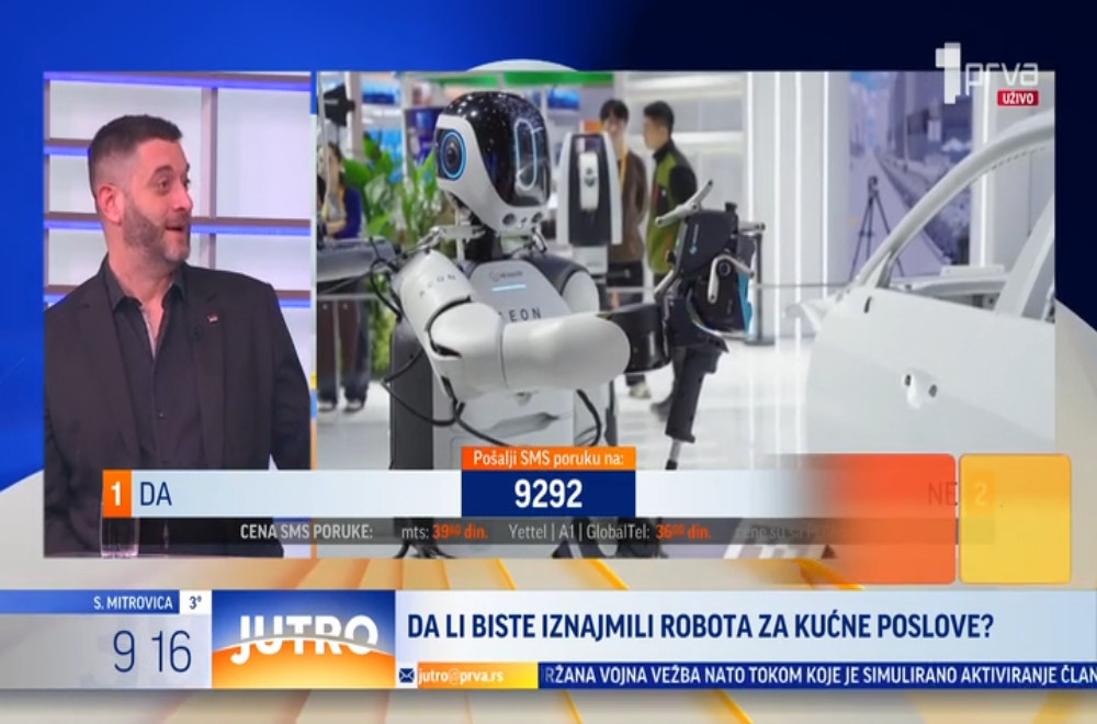 Da li biste iznajmili robota za kućne poslove?