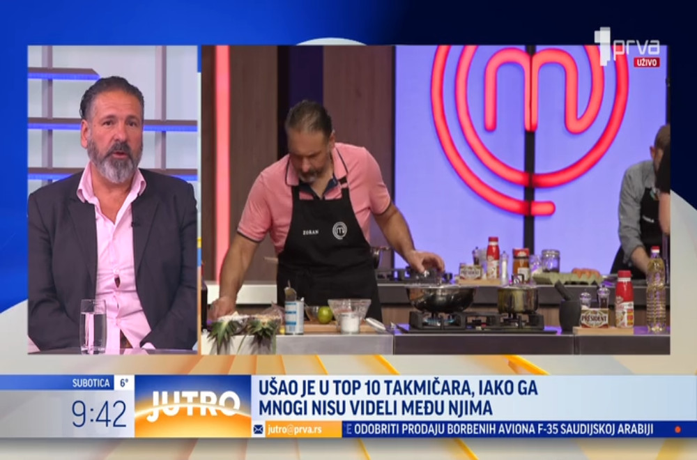 Po čemu će Zoran pamtiti učešće u MasterChefu?